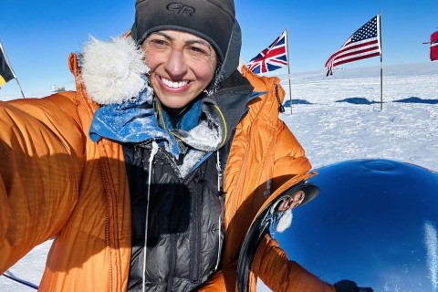 Expedition: Britin solo durch die Antarktis