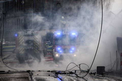 Explosionen in Dresden nach Brand an Gasleitung 