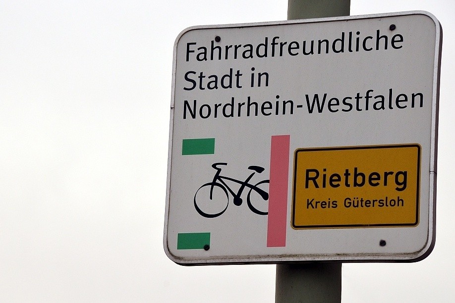 Rietberg ist fahrradfreundliche Stadt in NRW