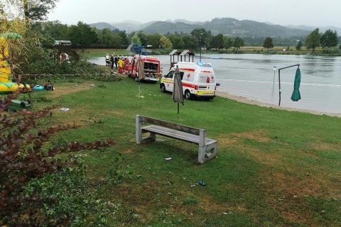 Fünf Tote nach Unwettern in Österreich 