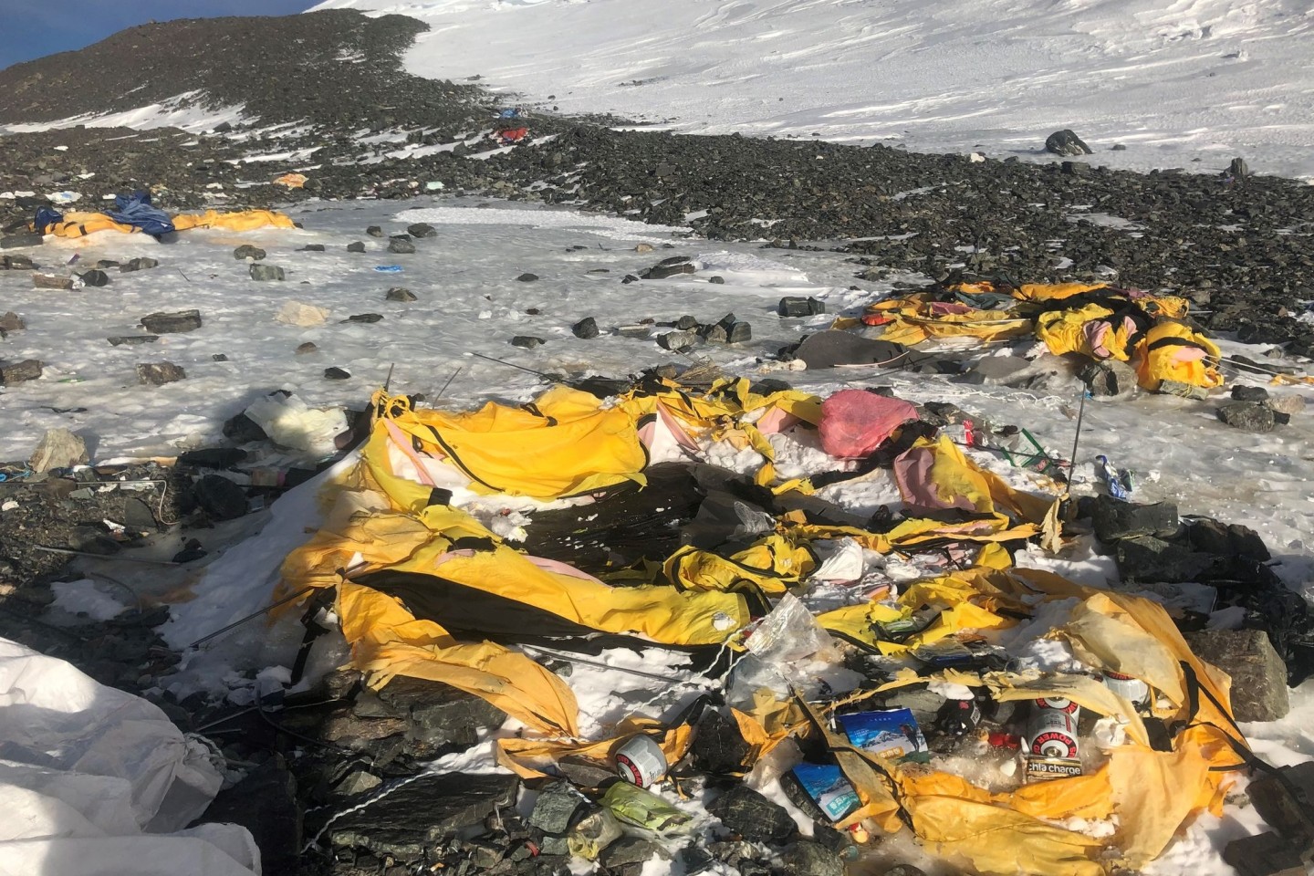 Der Mount Everest gilt mittlerweile als «höchstgelegene Müllhalde der Welt».