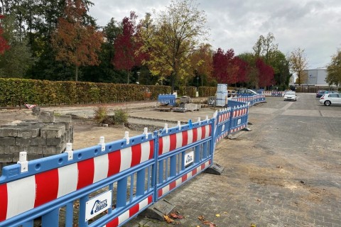 Nahwärmenetz-Arbeiten am Parkplatz ZOB bald beendet
