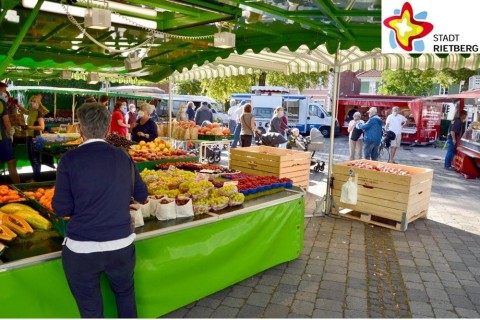 Wochenmarkt in Rietberg bereits am Donnerstag